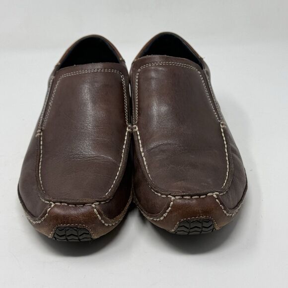 Cole Haan Tucker Venetian Loafers Mens 9.5 Brown Leather Slip On Driving Shoes main image 14